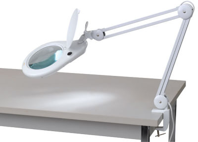 Magnifier Clamp Lamp