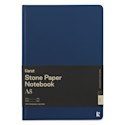 Karst Stone Paper Notebook - Navy, A5, Lined