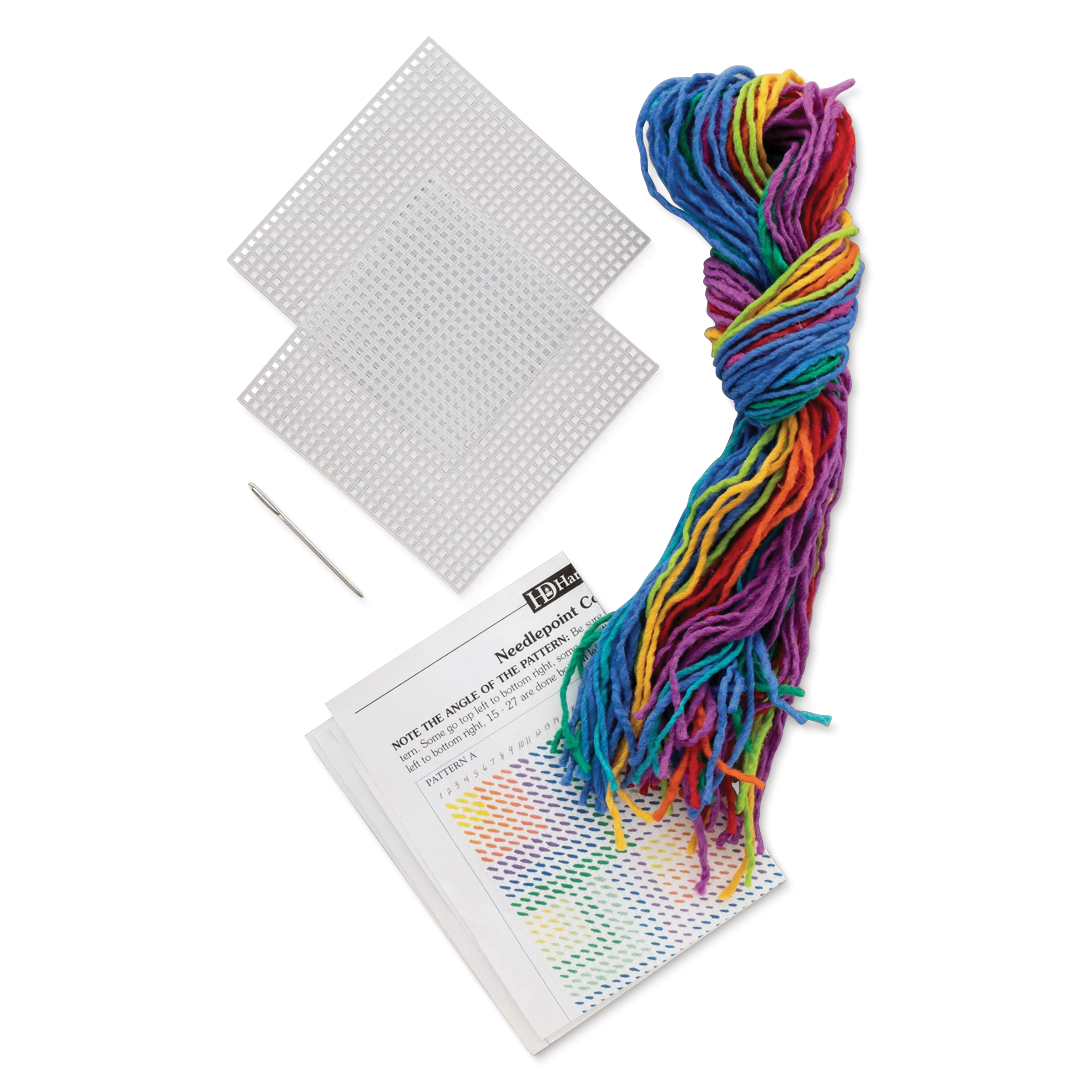 イルミ アートコースター 15枚セット Friendly Loom Needlepoint Coaster Kit | BLICK Art Materials