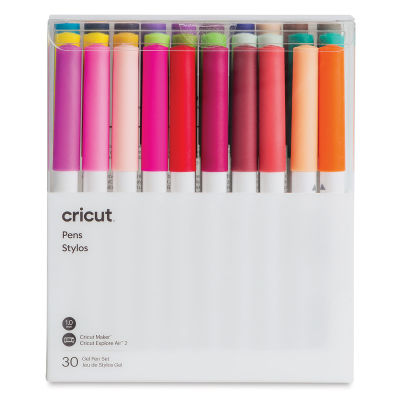Cricut Gel Pen Set - Ultimate Set of 30, Assorted Colors, 1.0 mm (In packaging)