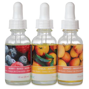 Open in modal - We R Memory Keepers Wick Candle Making Scents - Front of Fruit Smoothie Set of 3 bottles