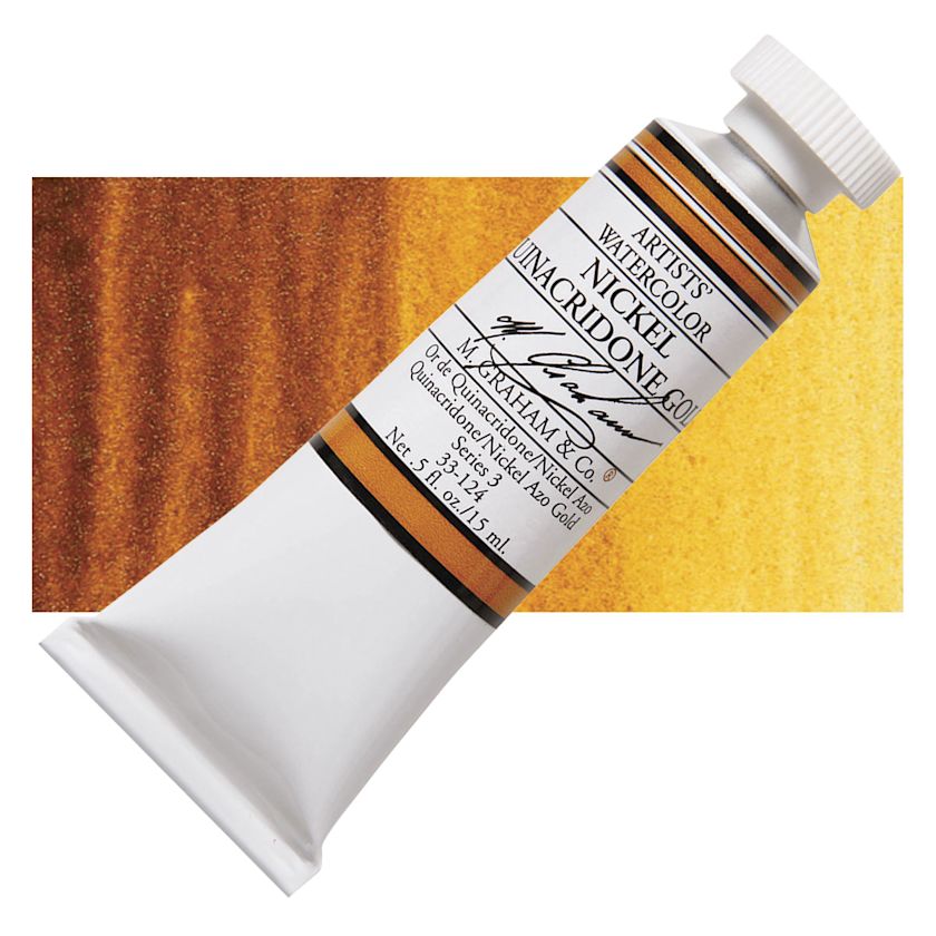 5 Ml De Aquarela Extra Fina Série 2 Daniel Smith Color Quinacridone Deep Gold S2 5 Ml De Aquarela Extra Fina Série 2 Daniel Smith Color Quinacridone Deep Gold S2
