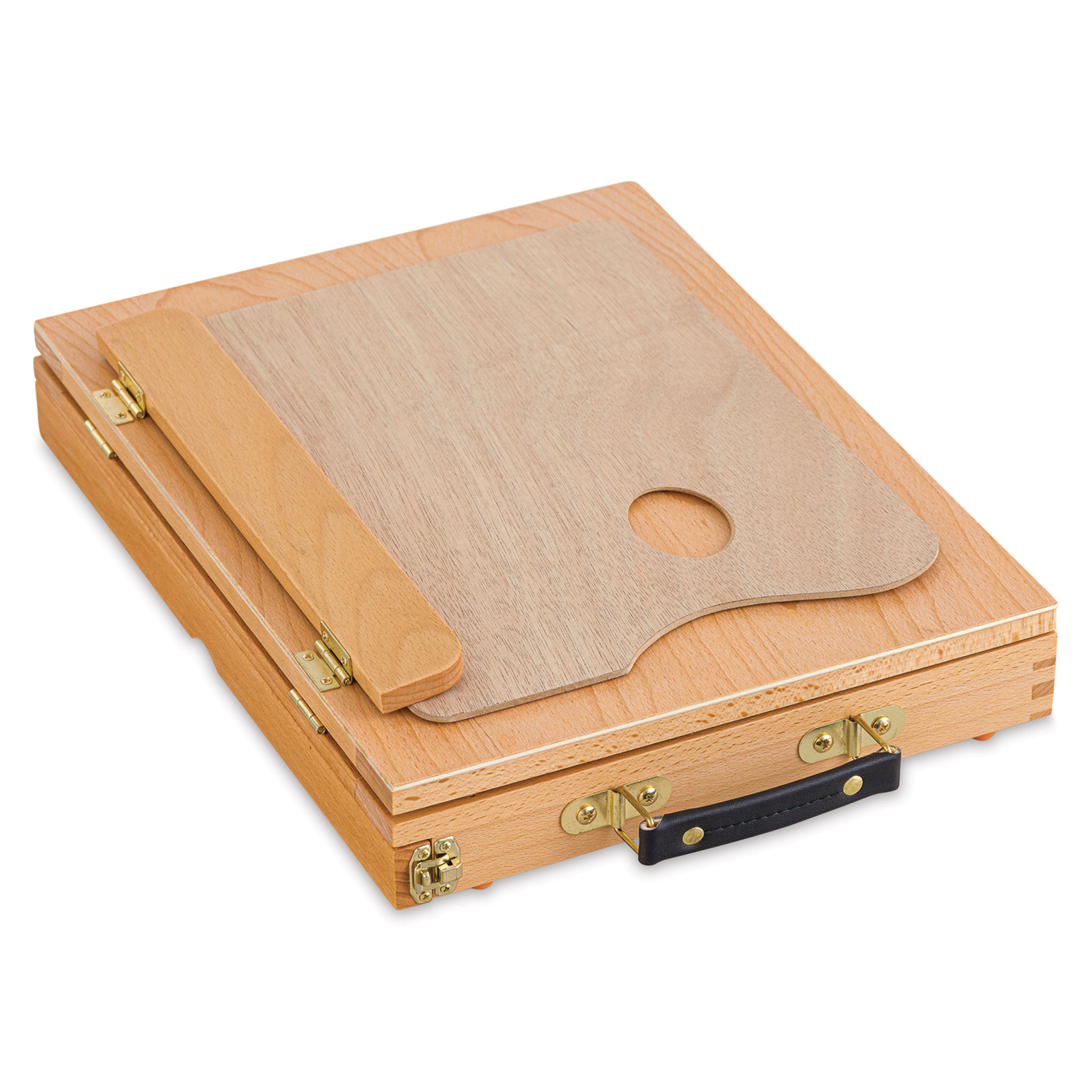 Blick Studio Sketch Box Easel - Natural Beechwood