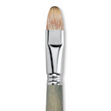 Escoda Modernista Tadami Synthetic Mongoose Brush - Bright, Long Handle, Size 18