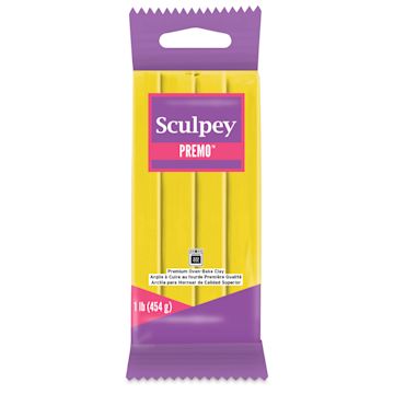 Open in modal - Sculpey Premo - 1 lb, Cadmium Yellow