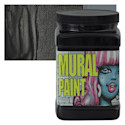 Chroma Acrylic Mural Paint - Blacktop Black, 67.7 oz
