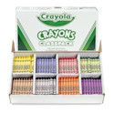 Crayola Crayons Classpack, 8 Colors, 400/Box