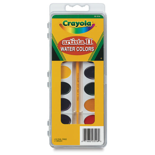 Crayola Artista II Semi-Moist Watercolor Pan Sets