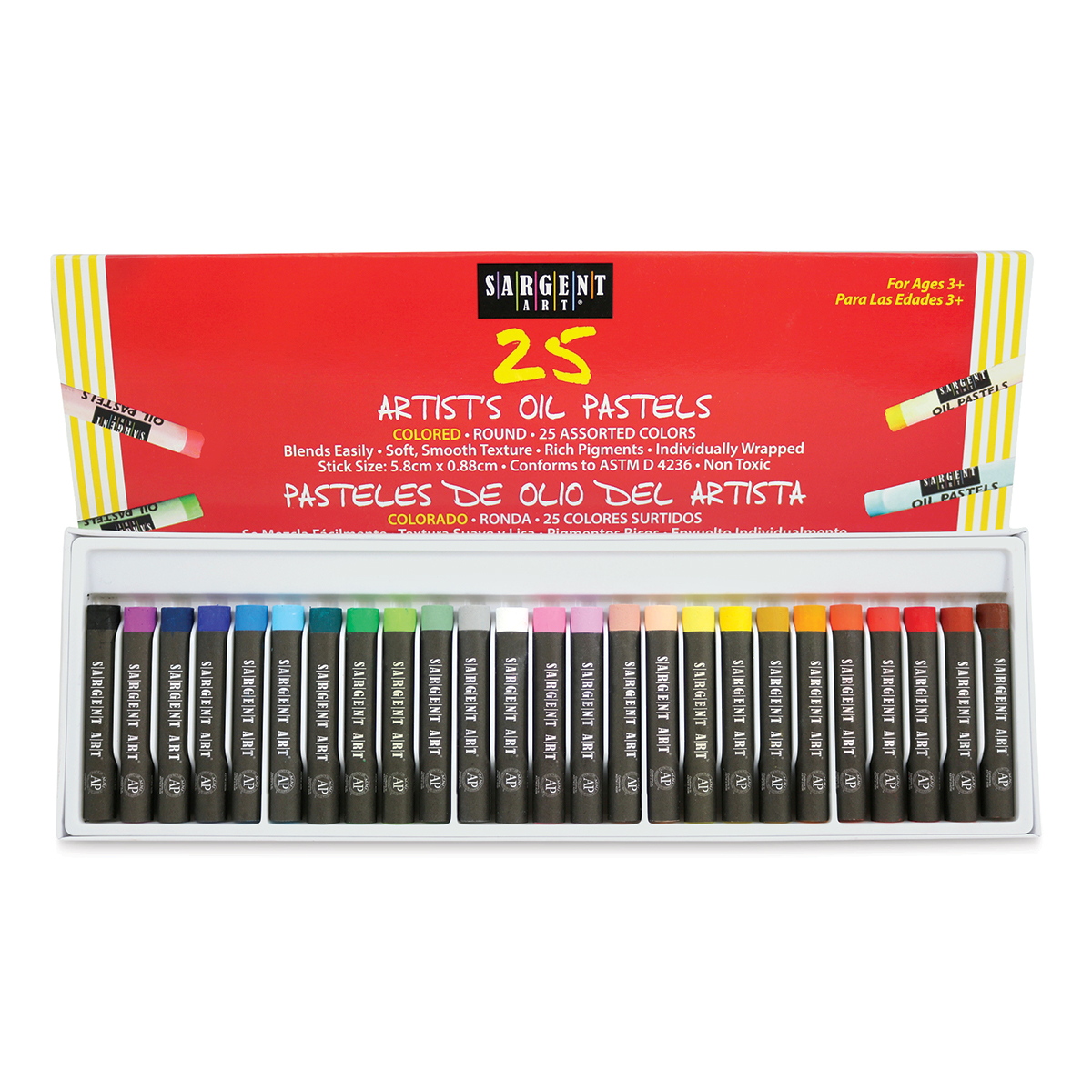 24-Color Set 24-Color Set Sargent Art Artist Pastels