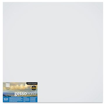 Open in modal - Ampersand Gessobord - 30'' x 30'', 1-1/2'' Cradled