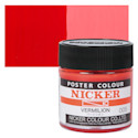 Nicker Poster Colour Paint - Vermilion, 40 ml
