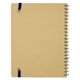 Delfonics Rollbahn Classic Spiral Notebook - Red, A5, back