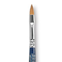 Escoda Optimo Kolinsky Sable Brush - Filbert, Long Handle, Size 6