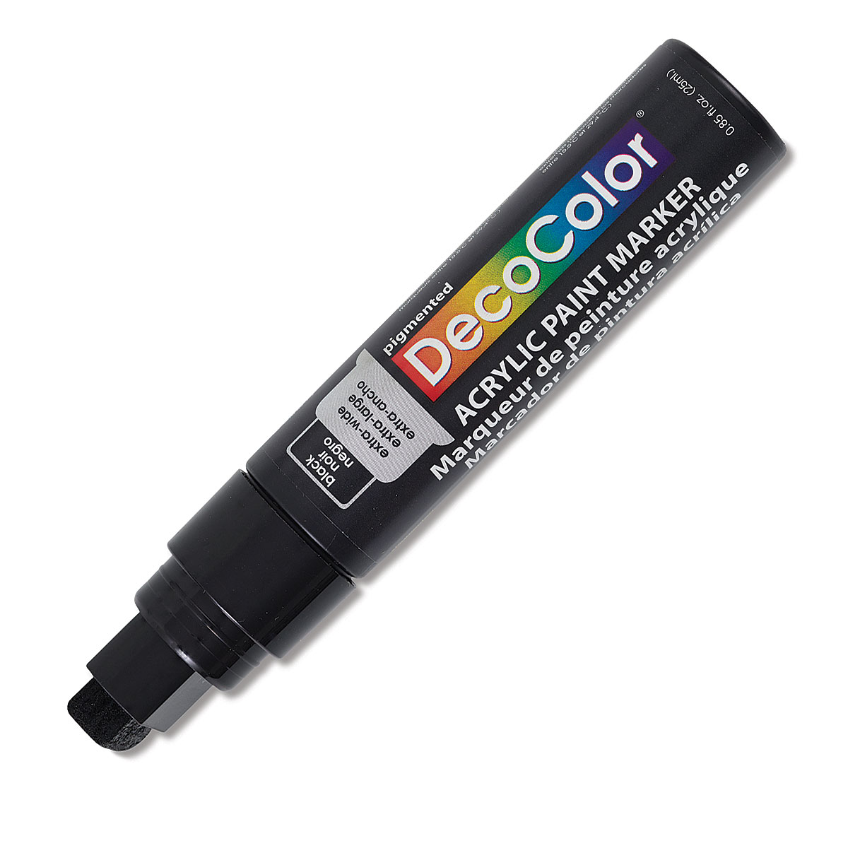 12 Pack: DecoColor® Extra Fine Tip Black Acrylic Paint Marker
