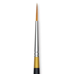 Kingart Original Gold Brush - Liner, Size 4, Short Handle (close-up)