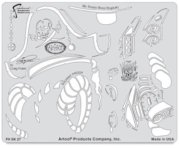 Open in modal - Wrath of Skull Master Mr. Potato Bonz Stuph #1 Template