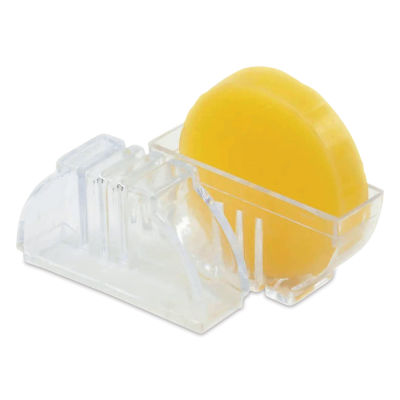 Dritz Beeswax with Holder, top off showing beeswax inside