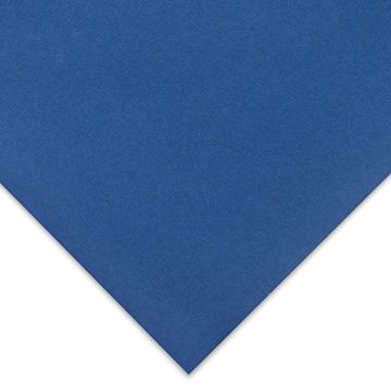 Open in modal - Awagami Shin Inbe Colored Paper - Closeup of corner of Blue Colored Paper