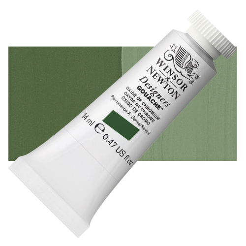 Winsor & Newton Designers Gouache - Oxide of Chromium, 14 ml tube