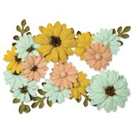 Little Birdie Fairy Garden Paper Flowers