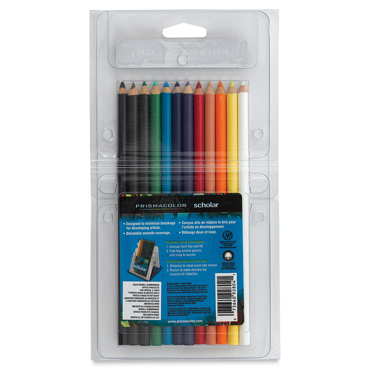 Prismacolor Scholar Art Pencil Set - Assorted Colors, Set of 24