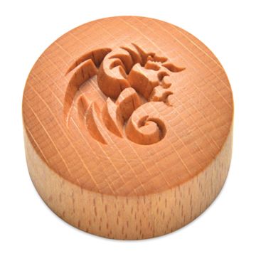 Open in modal - MKM Pottery Tools Curve Top Stamp - Dragon