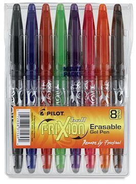 Pilot Frixion Erasable Gel Pens and Sets | BLICK Art Materials