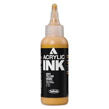 Open in modal - Holbein Acrylic Ink - Yellow Ochre, 100 ml