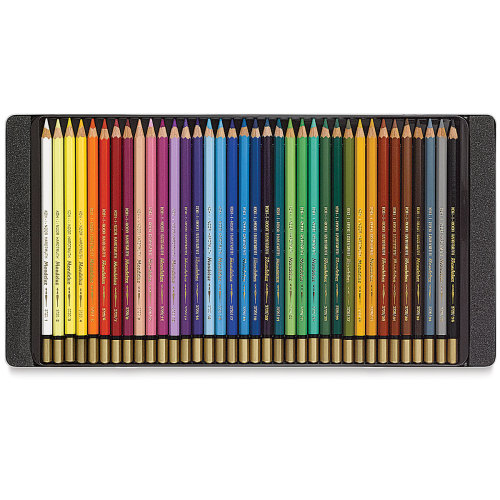 Koh-I-Noor Mondeluz Aquarelles Watercolor Pencil Set - Assorted Colors, Tin, Set of 36