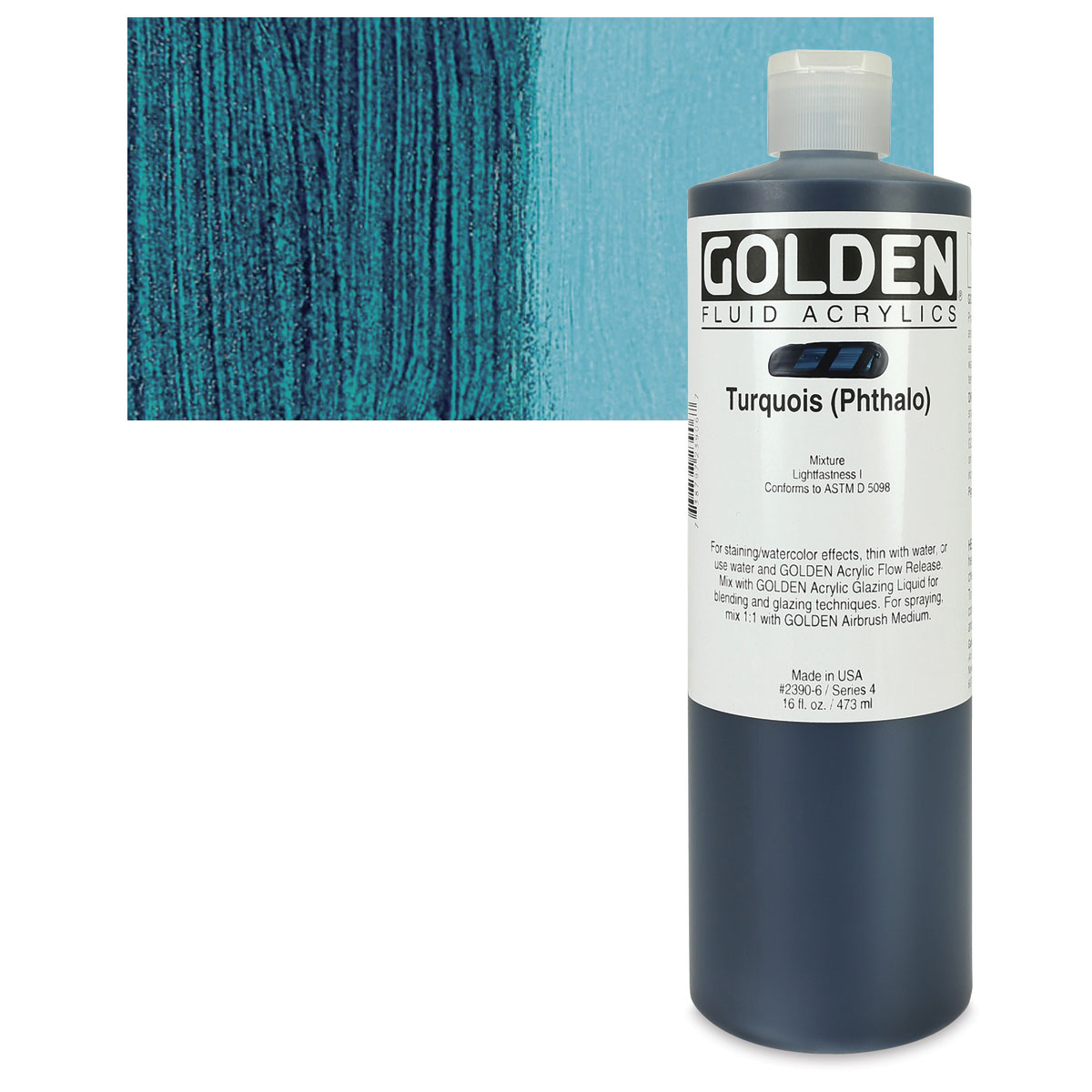 Jackson's : Professional Acrylic Paint : 60ml : Phthalo Turquoise