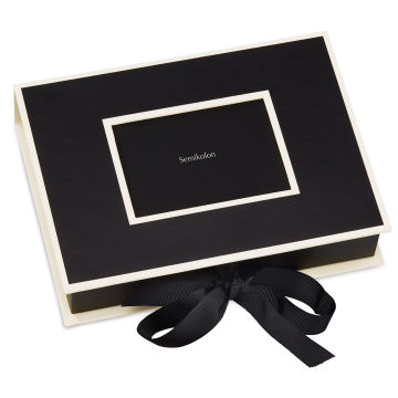 Semikolon Photo Box - Black, Small (angled top view)