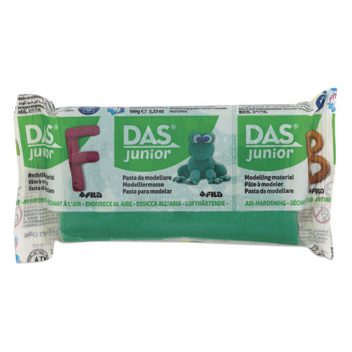 DAS Junior Air-Dry Clay - Dark Green, 100g