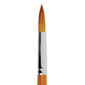 Silver Brush Golden Natural Brush - Round, Short Handle, Size 12