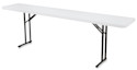 National Public Seating Corp. Folding Seminar Table - 18" x 72", Light Grey Top