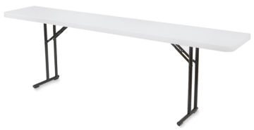 Folding Seminar Table - Right angled view of Table
