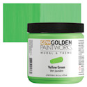 Golden Paintworks Mural and Theme Acrylic Paint - Yellow Green, 16 oz, Jar