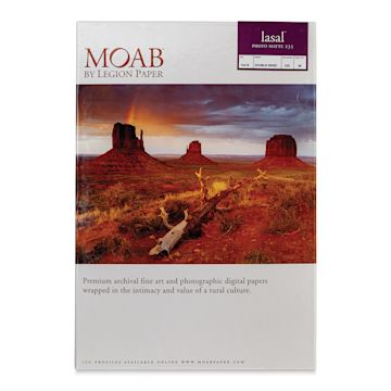Open in modal - Legion Moab Lasal Photo Papers - Matte, 13" x  19", Pkg of 50