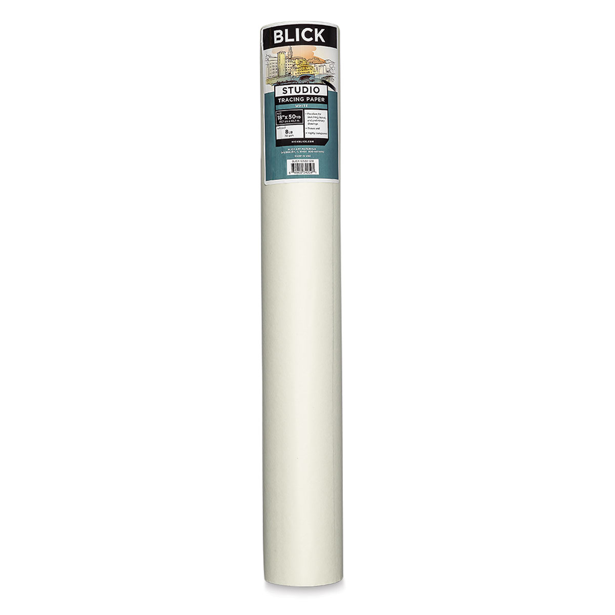 Blick Studio Tracing Paper Roll - 18 x 50 yds, White