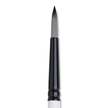 Open in modal - Winsor & Newton Artists’ Acrylic Brush - Round, Long Handle, Size 6