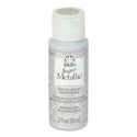 Plaid FolkArt Sugar Metallic Acrylic Paint - Stellar Silver, oz, Bottle