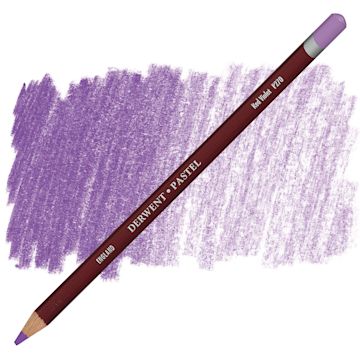 Open in modal - Derwent Pastel Pencil - Red Violet pencil and swatch