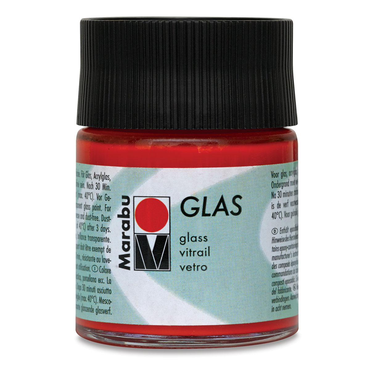 Marabu glass paint and porcelain paint transparent black N 073 – Goleo