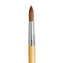 Princeton Snap! Golden Taklon Brush - Round, Short Handle, Size 16