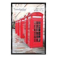 MCS Trendsetter Acrylic Poster Frame - 24" x 36" x 1/4", Black