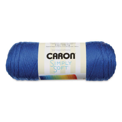 Caron Simply Soft Yarn - Royal Blue