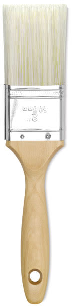 Open in modal - Linzer Bristle/Polyester Gesso Brushes - 2" Gesso Brush shown upright