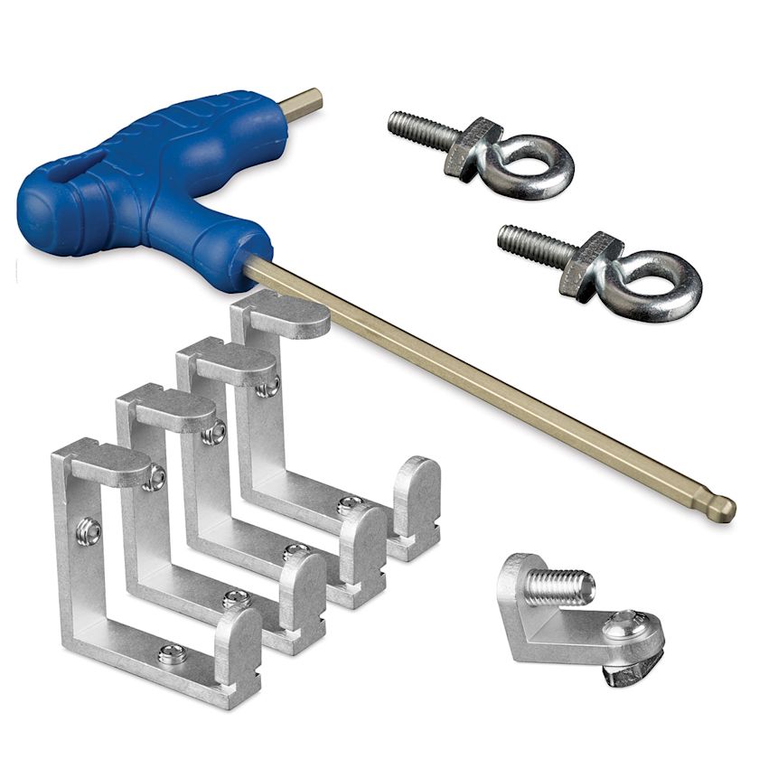 MUSEO ALUFrame Aluminum Stretcher Bars and Parts Basic Assembly Kit