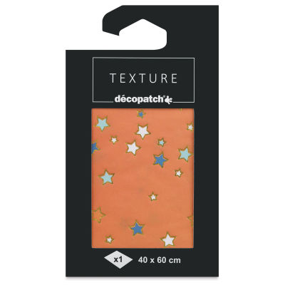 DecoPatch Foil Paper - Stars, 16" x 24", front of the packaging