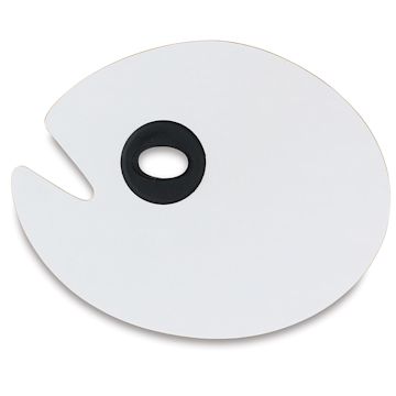 Open in modal - Richeson Palette - 11" x 14", White Melamine, Oval
