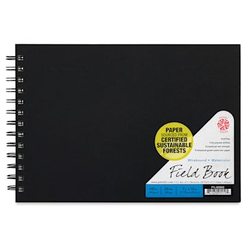 Open in modal - Pentalic Watercolor Field Book - 7'' x 10'', 24 Sheets
